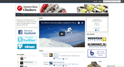 Desktop Screenshot of amsterdamclimbers.com